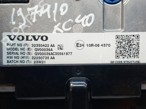 Multifunctionele display VOLVO XC40 (536)  | BP29532060C48 