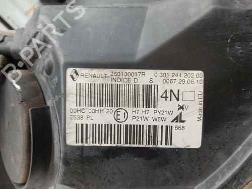 Right headlight RENAULT MEGANE III Hatchback (BZ0/1_, B3_) 1.5 dCi | BP38414444C29 - Image 4