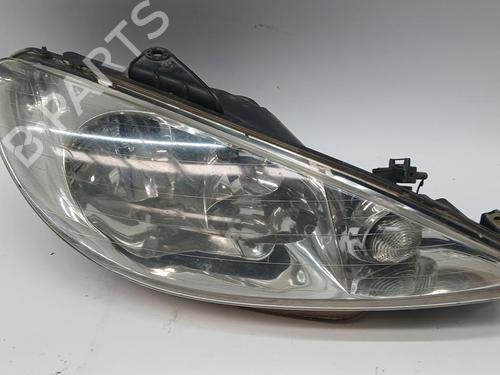 Used Right headlight Right headlight PEUGEOT 206 Hatchback (2A/C) [1998-2012] 36020067 36020067