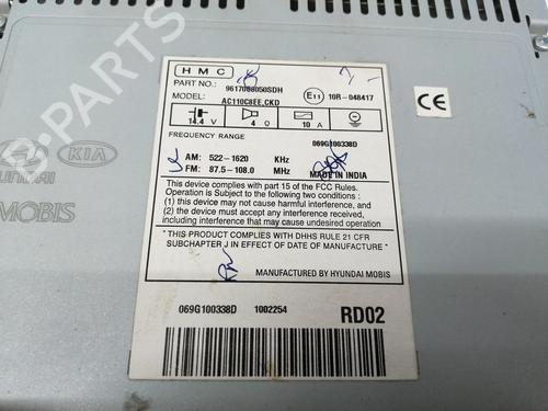 Radio HYUNDAI i20 II (GB, IB)  | BP19176857E6 