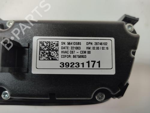 Commande Chauffage OPEL CORSA F (P2JO)  | BP28142933I5 