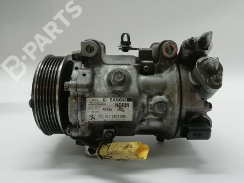 Used AC compressor AC compressor PEUGEOT 3008 I MPV (0U_) 2.0 HDi Hybrid4 (163 hp) 11169306 11169306