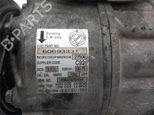 AC compressor ALFA ROMEO 159 (939_) 1.9 JTDM 16V (939AXC1B, 939AXC12) | BP39541999M34 - Image 3