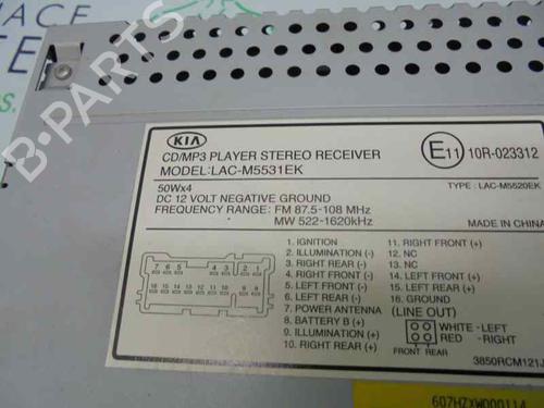 Radio KIA CERATO I Saloon (LD) 1.6 | BP5676959E6 