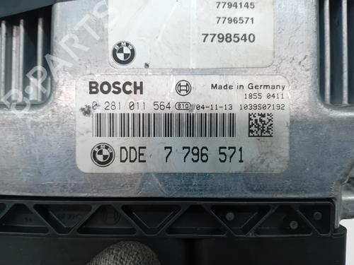 Engine control unit (ECU) BMW X3 (E83) 2.0 i | BP19512855M57 