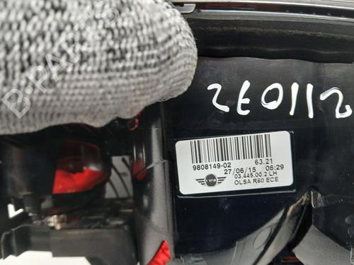 Left taillight MINI MINI COUNTRYMAN (R60) One D | BP37594719C34 - Image 3