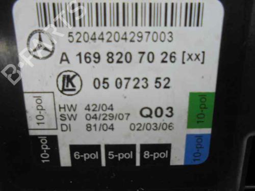Comfort control module MERCEDES-BENZ A-CLASS (W169) A 160 (169.031, 169.331) | BP5678678M56 