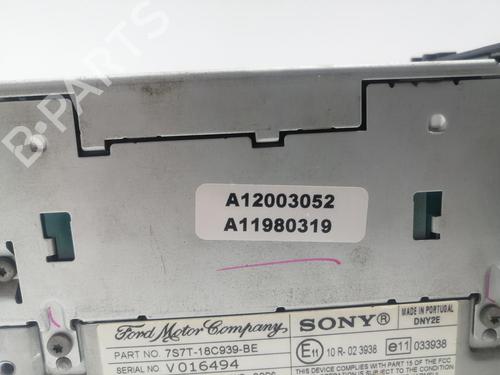 Radio FORD MONDEO IV (BA7)  | BP29376119E6 