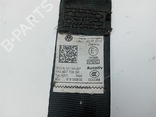 Front right seatbelt VW GOLF VI (5K1) 2.0 TDI | BP33930323I25 - Image 2