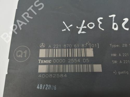 Electronic module MERCEDES-BENZ S-CLASS (W221, V221) S 450 CDI (221.028, 221.128) | BP12519962M83 