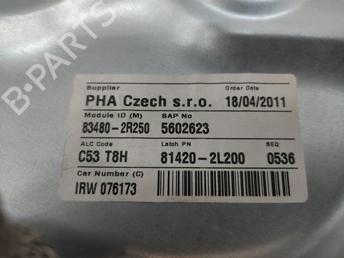 Rear right window mechanism HYUNDAI i30 (FD)  | BP21166022C25 