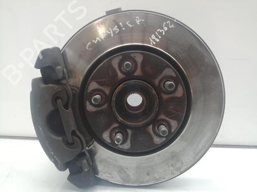 Used Left front steering knuckle CHRYSLER VOYAGER IV (RG, RS) 2.5 CRD (141 hp) 16138163