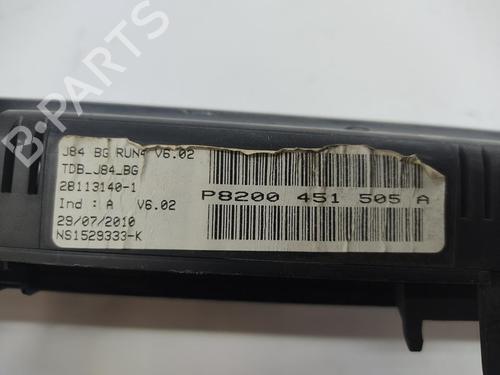 Instrument cluster RENAULT SCÉNIC II (JM0/1_) | BP30853875C47