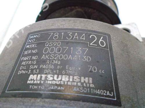 AC compressor MITSUBISHI OUTLANDER III (GG_W, GF_W, ZJ, ZL, ZK) 2.2 Di-D (GF6W) | BP5860302M34 