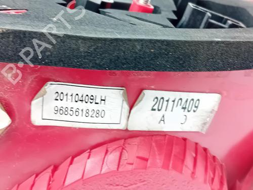 Left taillight PEUGEOT 206+ (2L_, 2M_) 1.1 | BP37195302C34 - Image 4