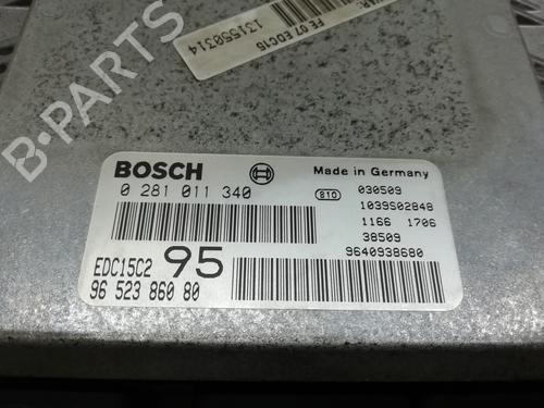 Engine control unit (ECU) CITROËN C5 I (DC_) 2.0 HDi | BP11012924M57 