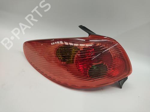 Used Left taillight PEUGEOT 206 Hatchback (2A/C) 1.4 LPG (75 hp) 28014902
