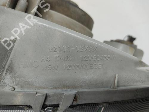 Left headlight HYUNDAI ATOS (MX) 1.0 i | BP30534124C28 