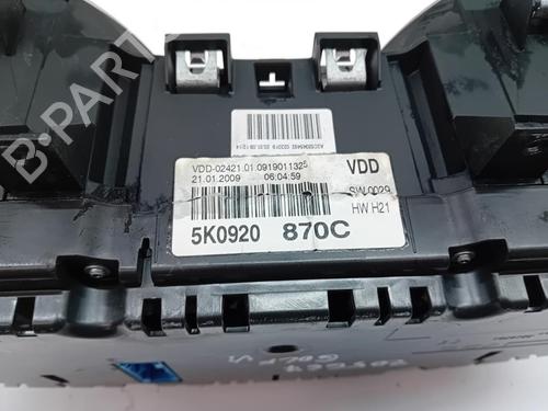 Instrument cluster VW GOLF VI (5K1)  | BP32671783C47  - Image 6