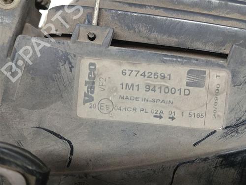 Left headlight SEAT LEON (1M1) 1.9 TDI | BP39756072C28 - Image 4