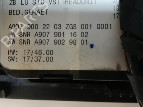 Display monitor MERCEDES-BENZ SPRINTER 3,5-t Van (B907, B910)  | BP11687072C48 