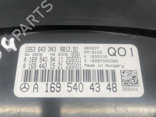 Instrument cluster MERCEDES-BENZ A-CLASS (W169) A 180 CDI (169.007, 169.307) | BP30177413C47