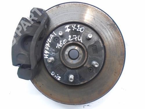 Used Left front steering knuckle Left front steering knuckle HYUNDAI ix20 (JC) 1.6 CRDI (116 hp) 8317880 8317880