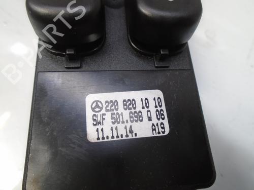Left front window switch MERCEDES-BENZ S-CLASS (W220) S 320 (220.065, 220.165) | BP7757363I27 
