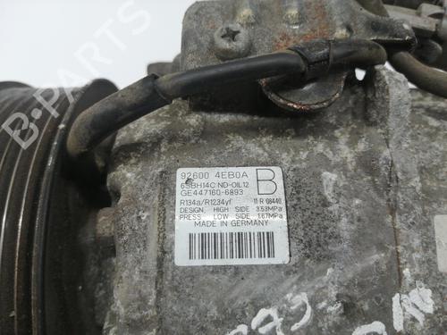AC compressor NISSAN QASHQAI II SUV (J11, J11_) 1.6 dCi | BP28118931M34 