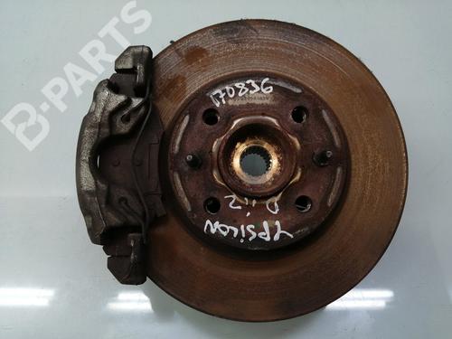 Used Left front steering knuckle Left front steering knuckle LANCIA YPSILON (312_) 1.2 (312.PXA1A, 312.YXA1A) (69 hp) 10647665 10647665