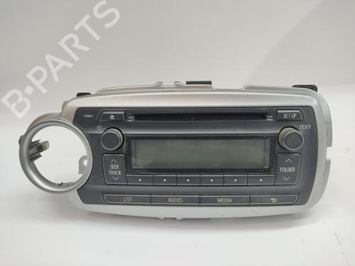 Used Radio TOYOTA YARIS (_P13_) 1.0 (KSP130_, KSP130) (69 hp) 21165943