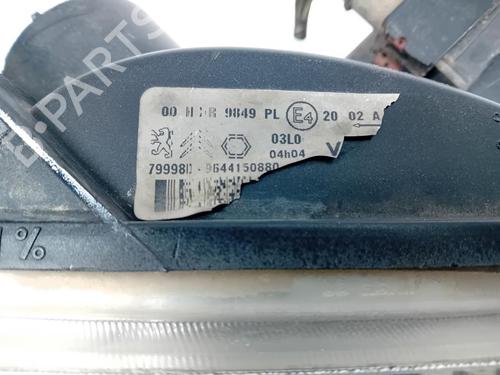 Right headlight PEUGEOT PARTNER MPV (5_, G_)  | BP29376172C29 