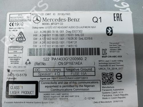 Radio MERCEDES-BENZ B-CLASS Sports Tourer (W246, W242)  | BP28129842E6 