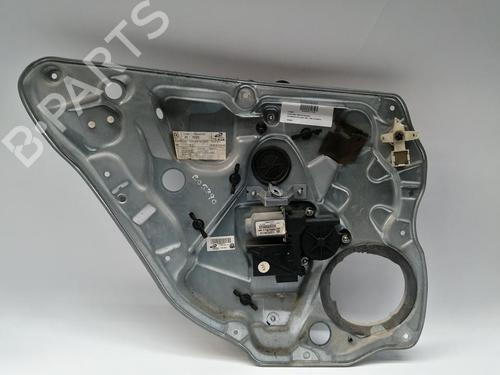 Used Rear left window mechanism VW POLO IV (9N_, 9A_) 1.9 SDI (64 hp) 30968132