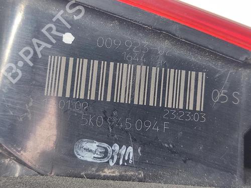 Right tailgate light VW GOLF VI (5K1) | BP32444291C80