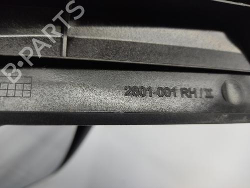 Right mirror FORD FIESTA V (JH_, JD_) 1.4 TDCi | BP24328405C27 