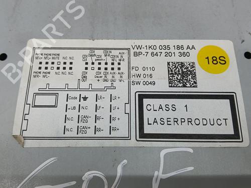 Radio VW GOLF VI (5K1) | BP37032639E6 - Image 3