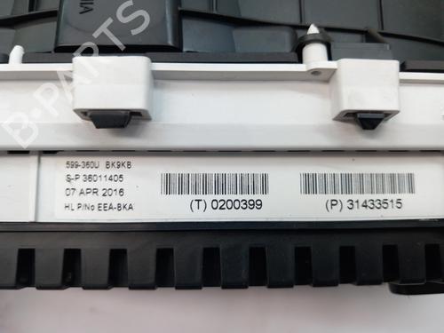 Instrument cluster VOLVO V40 Hatchback (525)  | BP26128060C47 