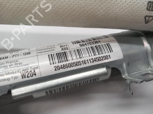 Left curtain airbag MERCEDES-BENZ C-CLASS (W204) C 200 CDI (204.007, 204.006) | BP17765236C11 