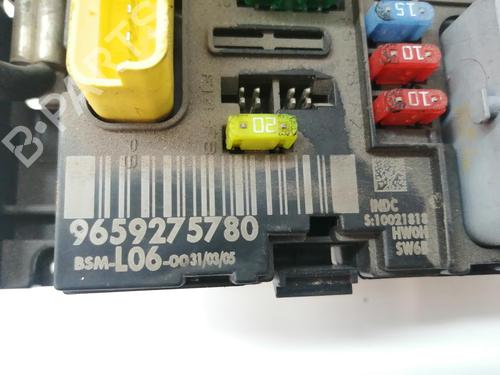 Fuse box PEUGEOT 307 (3A/C) 1.6 HDi | BP16851486E1 
