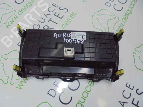 Climate control TOYOTA AURIS (_E15_)  | BP5456571I5 