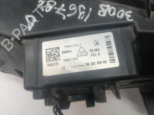 Right front indicator PEUGEOT 3008 II SUV (MC_, MR_, MJ_, M4_)  | BP29714761C33