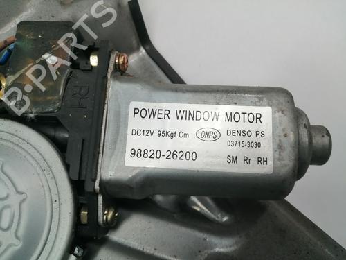 Rudehejsemekanisme Højre bagtil HYUNDAI SANTA FÉ I (SM) 2.0 CRDi | BP16405925C25 