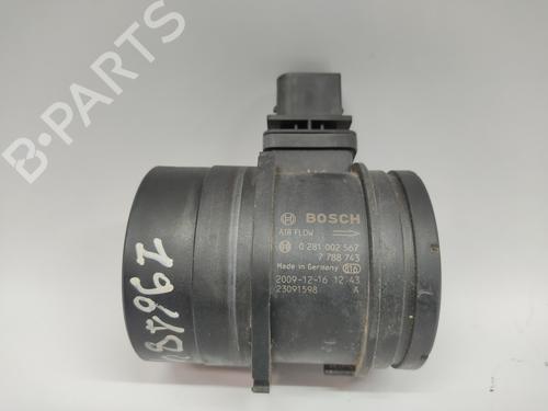 Used Mass air flow sensor BMW X1 (E84) sDrive 18 d (143 hp) 24815078