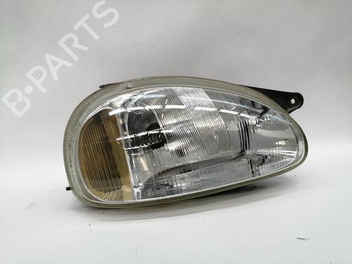 Used Right headlight OPEL CORSA B (S93) 1.0 i 12V (F08, F68, M68) (54 hp) 18306945