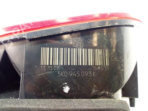Left tailgate light VW GOLF VI (5K1)  | BP11855653C79 