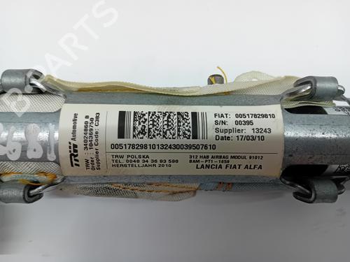 Left curtain airbag FIAT 500 (312_) 1.2 (312AXA1A) | BP19676674C11 