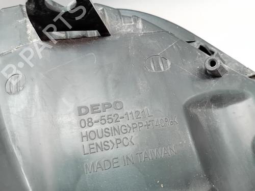 Left headlight CITROËN C4 Coupe (LA_) 1.6 HDi | BP38415539C28 - Image 2