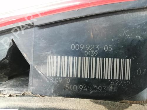 Left tailgate light VW GOLF VI (5K1) 2.0 GTi | BP16295177C79 
