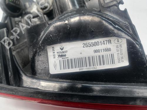 Right tailgate light RENAULT MEGANE III Hatchback (BZ0/1_, B3_) 1.2 TCe (BZ2B, BZ11) | BP28074347C80 